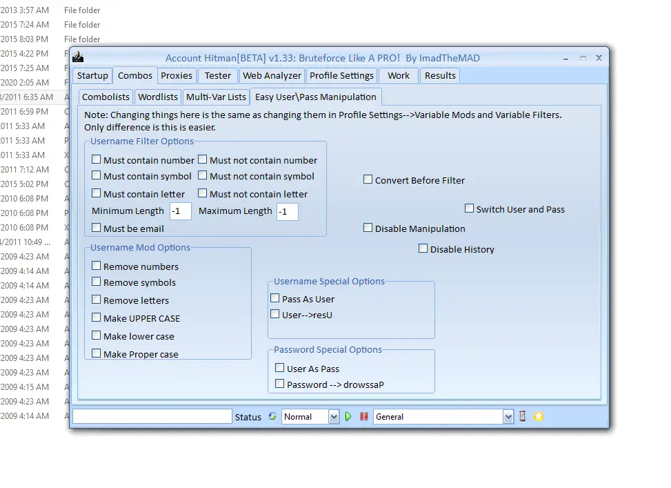 Account Hitman BETA V1.33