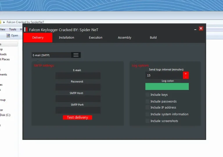 Falcon Keylogger 2025 Cracked