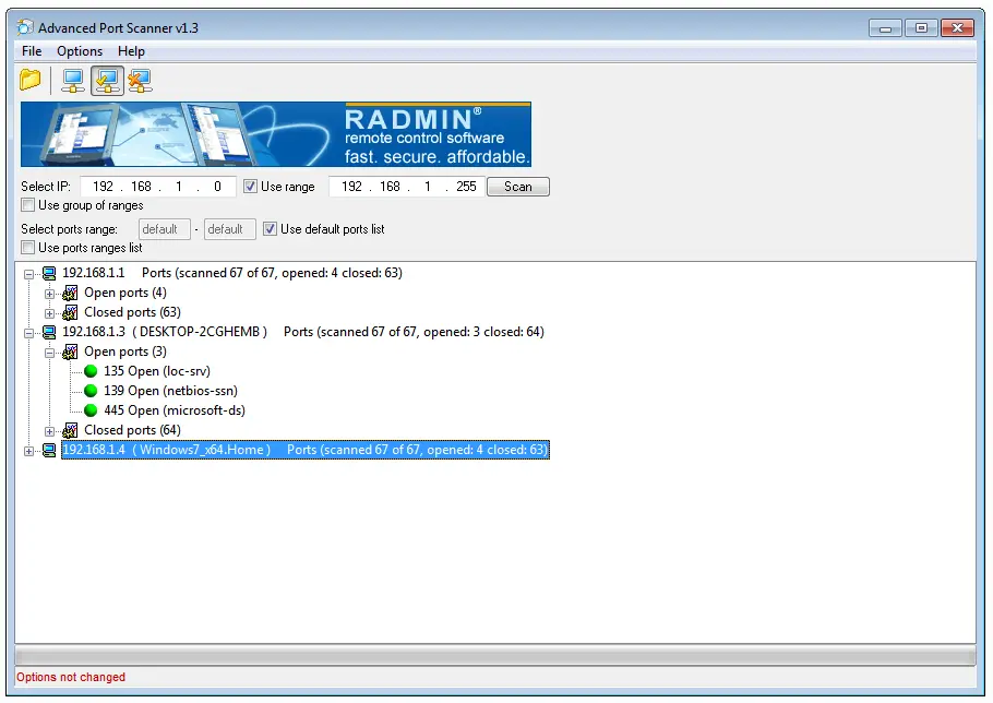 Advanced Portscanner 2025