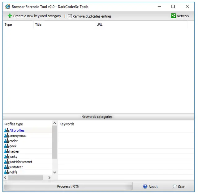 Browser Forensic Tool 2025