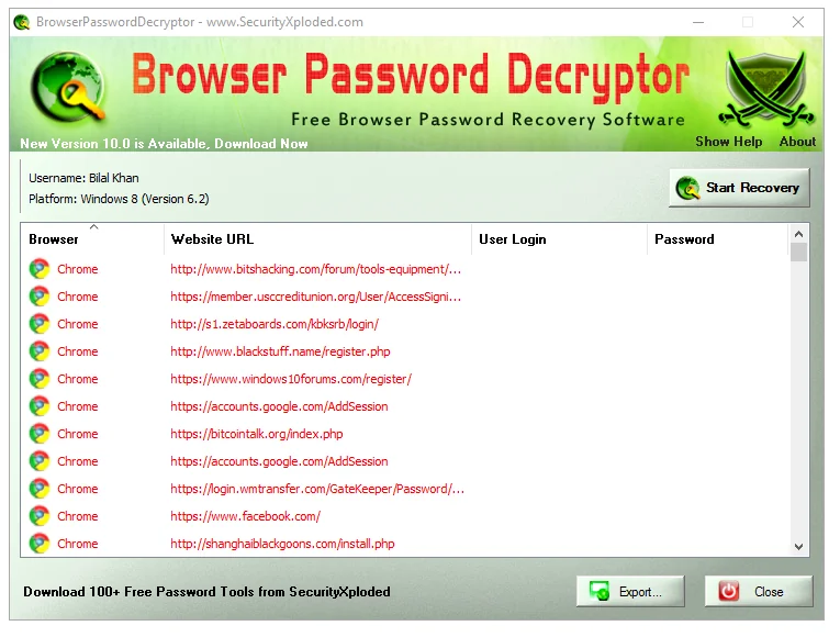 Browser Password Decryptor 2025