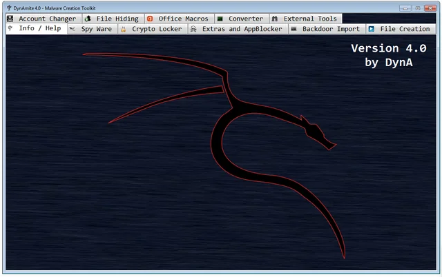 DynAmite 4.0 Malware Creation Toolskit