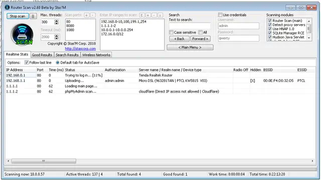 Router Scan v2.60