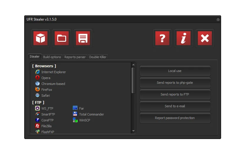 UFR Stealer 1.3.5.0