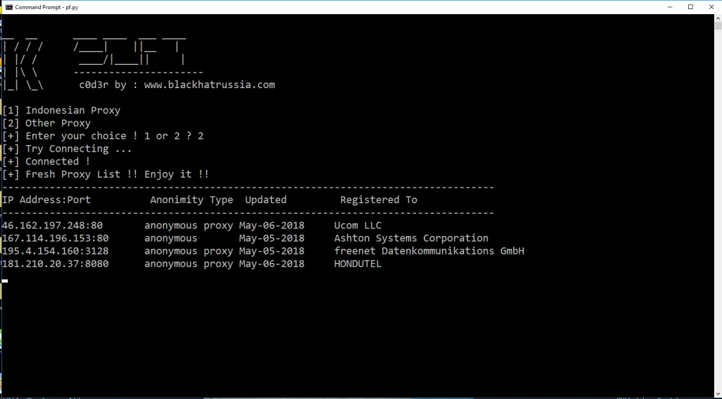 python proxy finder 2025