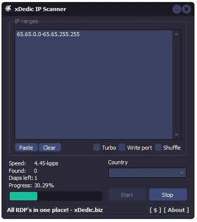 xDedic IP Scanner 2025