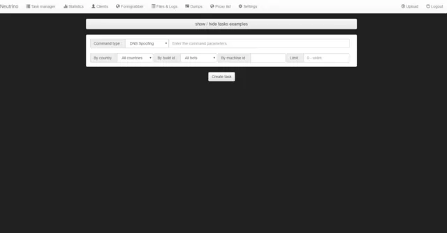 Neutrino HTTP Botnet v5.1