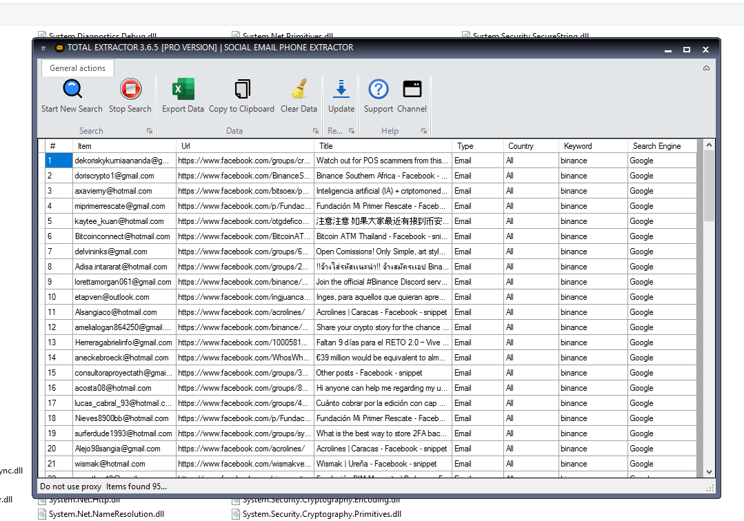 Total Email &amp; Phone Extractor Pro 2025